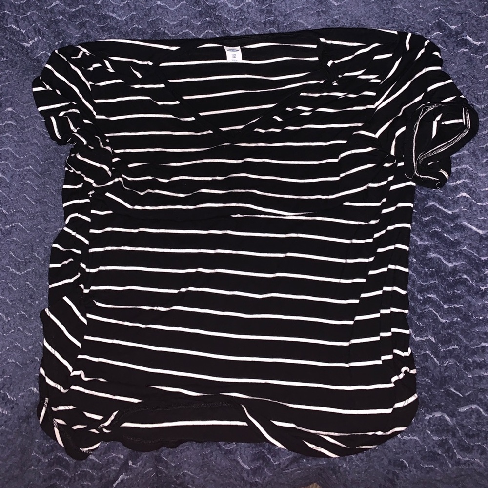 Striped  Vnevk Tshirt
